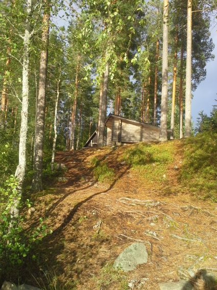 Blogiin Näkymä lammen suunnalta