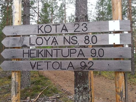 kyltitys Valkealammelta